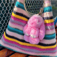🐰60% OFF NOW! 🏆 Handmade Soft Bunny PomPom Charms – Adorable Design, Premium Yarn & Perfect for Bags/Keys 🎀