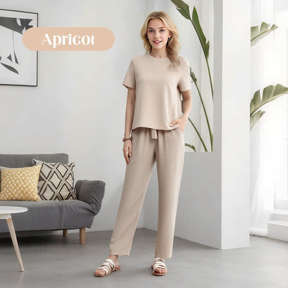 🌸LAST DAY SPECIAL - 60% OFF💖 Women's Soft Casual Top and Pants Set