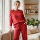 ✨Last Day Sale - 60% OFF⏰Women's Glitter Pullover Sweater & Pants 2-Piece Set