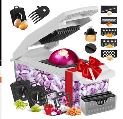 🔥HOT SALE 🏆50K+SOLD💥15-in-1 Multifunctional Fast Vegetable Cutter Set