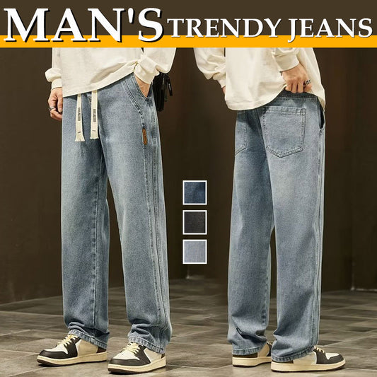 🔈🔈60% OFF!!🔥Men's loose straight jeans👖💥