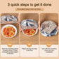 🔥 50% OFF 🧊 Smart aluminum foil insulation cover 🍱 Keeps food warm longer, reusable & perfect for everyday use and outings ✨