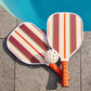 🥎50% OFF NOW! Gradient Pink Pickleball Set – 2 Pickleball Paddles + 4 Pickle Balls + Portable Carry Bag, USAPA Approved Lightweight Fiberglass Pickleball Rackets for Indoor Outdoor Game for Beginners & Adults