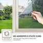 🪟 Privacy and Heat-Blocking Window Film |  🏠 For Home, Office, or Car Windows – Cut to Size -- Blocks 99% of UV Rays - Blocks Heat and Keeps Temperatures Down