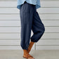 💓60% OFF!💞 Women's Wide Leg Straight Leg Pants – Breathable Cotton & Linen, Flattering Fit & Practical Pockets 👖