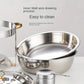 🧑‍🍳Michelin Chef Recommendation✨️5-liter Stainless Steel Warming Tray with Fuel Rack and Food Warmer