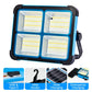 📢📢50% OFF!!⏰Solar-powered, portable emergency light and outdoor camping spotlight with USB charging for cell phones