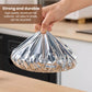🔥 50% OFF 🧊 Smart aluminum foil insulation cover 🍱 Keeps food warm longer, reusable & perfect for everyday use and outings ✨