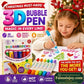 🎁🌲Xmas Gift✨ BUY 1 GET 1 FREE !  |Magic Pen – Draw 3D with one stroke!🎄 DIY Bubble Popcorn Drawing Pens 🔥