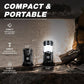 🎁2026 New Arrivals 50% OFF💥£ Only 11.99 ⛺️🏕️ 2-in-1 Camping Lantern & Flashlight: Solar, Phone Charging⚡, Waterproof💦, Telescopic