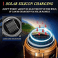🔈🔈60%OFF🔥Portable Stretchable Solar Lithium Battery Electric Fan + Emergency Light