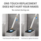 ⚡50K+ SOLD!🚽💦Disposable Replacement Wall-Mounted Innovative Toilet Brush Set✨