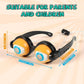 👀 Pull-String Eye-Movement Glasses | 🎉 Birthday Parties / Costume Parties / Holiday Gatherings – Control the blinking with a pull-string under the chin to crack everyone up