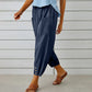 💓60% OFF!💞 Women's Wide Leg Straight Leg Pants – Breathable Cotton & Linen, Flattering Fit & Practical Pockets 👖