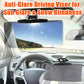 3-in-1 sun visor 🕶️ Anti-glare in summer + anti-snow blindness in winter + increased brightness in foggy weather. 5-second installation, rock-solid stability 🚗