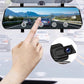 👁️10-inch Rearview Camera & Dashcam with Full Touchscreen – 1080P HD Night Vision, Dual Lens – Ideal for Safe Driving & Parking🚗📹