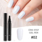 💅👣 Limited Time Buy 1 Get 1 Free! ✨One Step Nail Gel Pen🎨Free handheld mini UV nail lamp💡