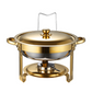🧑‍🍳Michelin Chef Recommendation✨️5-liter Stainless Steel Warming Tray with Fuel Rack and Food Warmer