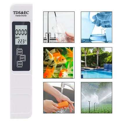 💧📊 Digital TDS Meter – Large LCD Screen, 3-Second Quick Measurement, Ready to Use Instantly