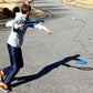 🎾 Portable Tennis Trainer | Sand- or Water-Filled Base for Stability · Lanyard Design · Lightweight and Portable | Personal Training · Outdoor Parks · Parent-Child Activities