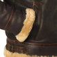 📢📢60 % OFF !!🎅SHEEPSKIN BOMBER JACKET