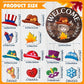 🐇SPRING 2026 HOT SELLER💥Highland Cow Sign Interchangeable Welcome Sign with Magnet Detachable Hats Cute Cattle Hanging