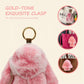 🐰60% OFF NOW! 🏆 Handmade Soft Bunny PomPom Charms – Adorable Design, Premium Yarn & Perfect for Bags/Keys 🎀