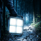 📢📢50% OFF!!⏰Solar-powered, portable emergency light and outdoor camping spotlight with USB charging for cell phones