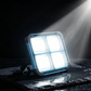 📢📢50% OFF!!⏰Solar-powered, portable emergency light and outdoor camping spotlight with USB charging for cell phones