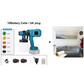 Wireless electric spray gun ⚡ 800ml/minute for non-stop spraying 💪 Rechargeable, wireless, spray at any angle without leaks. Perfect for furniture, fences, and walls 🏠
