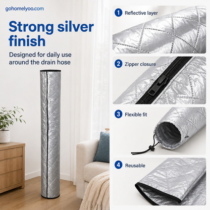 🔥 50% OFF TODAY! ❄️ AC Hose Insulation Cover – A Summer Home Essential ✨ Improve Cooling Efficiency, Reduce Heat Transfer & Stay Comfortable All Season ☀️🏡