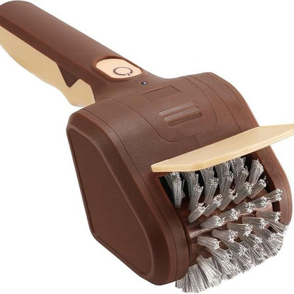 🧹 50% OFF NOW! 🔥 Electric Grill Cleaner – 700RPM Rotating Brush, Cordless & Interchangeable Heads 🥩