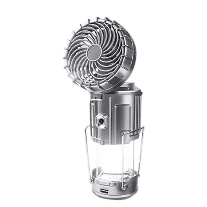 🔈🔈60%OFF🔥Portable Stretchable Solar Lithium Battery Electric Fan + Emergency Light