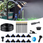 Smart Sprinkler Kit ✨ Adjustable Nozzles | Flexible Metal Hose | Pole-Mountable | Versatile Functionality | Ideal for Gardens, Patios, & Greenhouses 🌿
