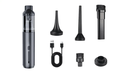 🚗🧹 50% OFF! V8 Apex Car Vacuum Cleaner – 4-in-1 Portable Cordless Mini Vacuum with 16,000 Pa Suction Power ✨