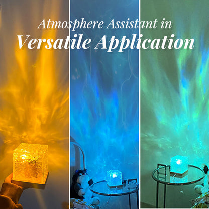 🛒 60% OFF NOW! 🌊 Rotating Wave Projector – Dynamic Ocean Effect, 16 Color Changing & Soothing Baby Sleep Aid 🌙✨