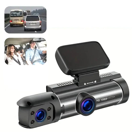 🔈🔈60% OFF✨Dash cam with 170° wide-angle and 1080p dual lens🚗Night Vision & 24-Hour Parking Monitoring