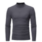📢📢60% OFF!!!✨🎅Men's thermal cotton T-shirt with a high neck: warm, breathable & casual for autumn-winter! ❄️