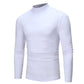 📢📢60% OFF!!!✨🎅Men's thermal cotton T-shirt with a high neck: warm, breathable & casual for autumn-winter! ❄️