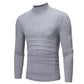 📢📢60% OFF!!!✨🎅Men's thermal cotton T-shirt with a high neck: warm, breathable & casual for autumn-winter! ❄️