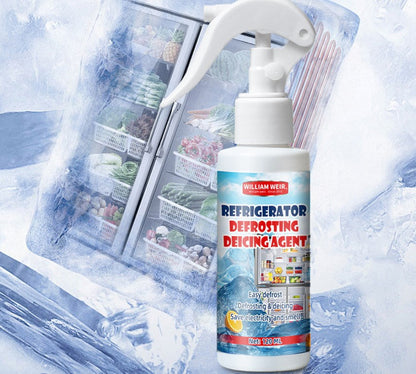 ⏳BUY 2 GET 1 FREE!🧊Defrosting Spray for Fridge Freezer🎁 Includes Free Spatula