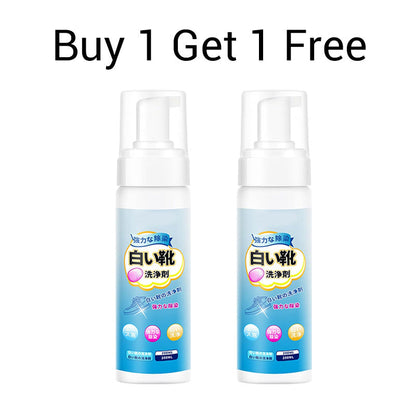 👟 LIMITED-TIME 50% OFF! 🧴 Universal No-Rinse Foam Shoe Cleaner – 200ml, Portable, Fast, Gentle 🧼