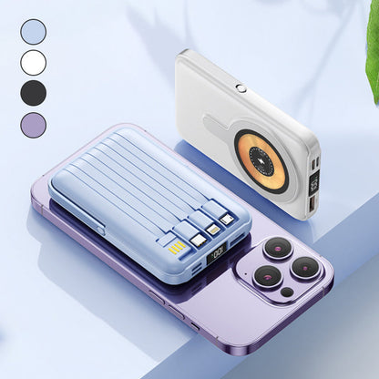 🔋60% OFF NOW! ⚡ Magnetic Wireless Power Bank 10000mAh – Fast Charging, Sleek Design & Universal Compatibility 🔌