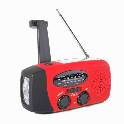 📻 50% OFF! 🔦 Portable Solar & Hand Crank Radio – LED light & NOAA ready ✨