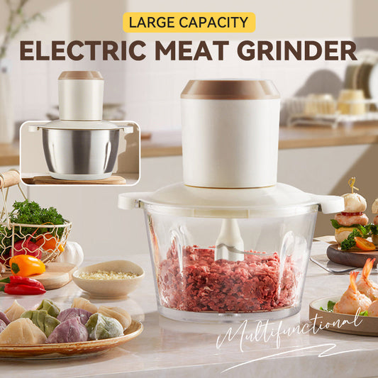 🔈🔈60% OFF🥬Large Capacity Electric Meat Grinder🔥300W power boost + 2.5L large capacity