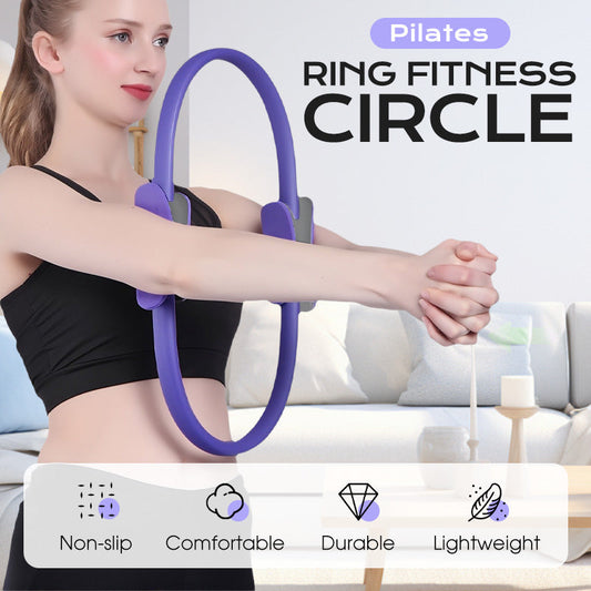 🏃‍♀️ 60% OFF NOW! 🌀 Pilates Ring – Improves Core Strength, Lightweight & Ideal for Home/Travel 💪