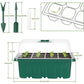 💎60% OFF! 💎 Germination Trays with Grow Light – Humidity Control, Transparent & Full-Spectrum Light 🌱💡