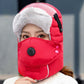 🔈🔈Winter Sale - 60% OFF❄️Thermal Hat with Detachable Breathing-Valve Mask
