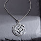 🌙 60% OFF NOW! ⭐ Celtic Moon Pendant Necklace - Stainless Steel & Adjustable Chain, Perfect Unisex Gift ✨