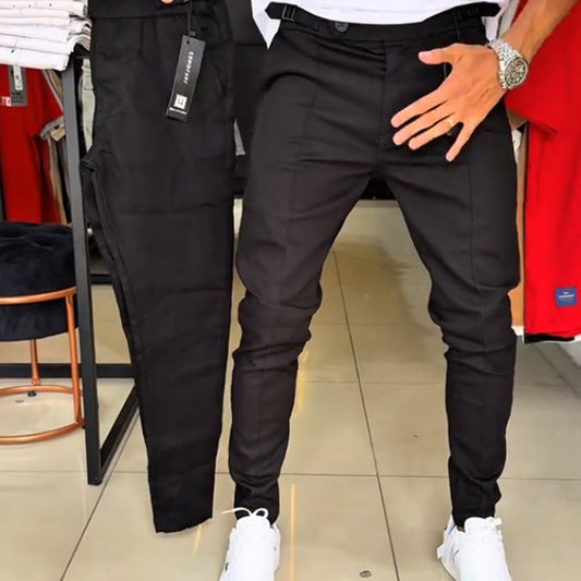 🖤Black Friday Sale:60% OFF🖤👖Men's Slim-Fit Pants with Adjustable Waist
